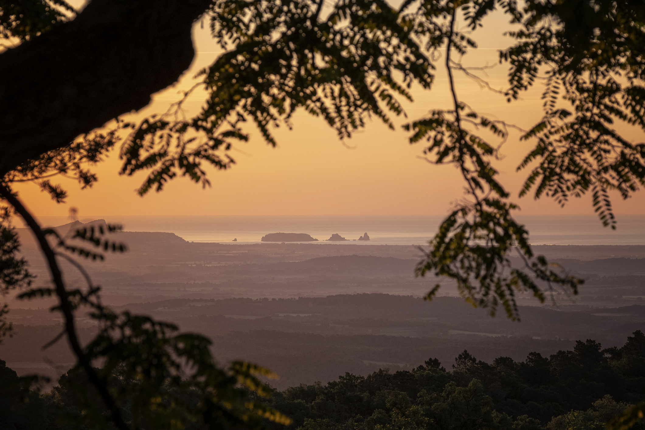 La silueta de les illes Medes