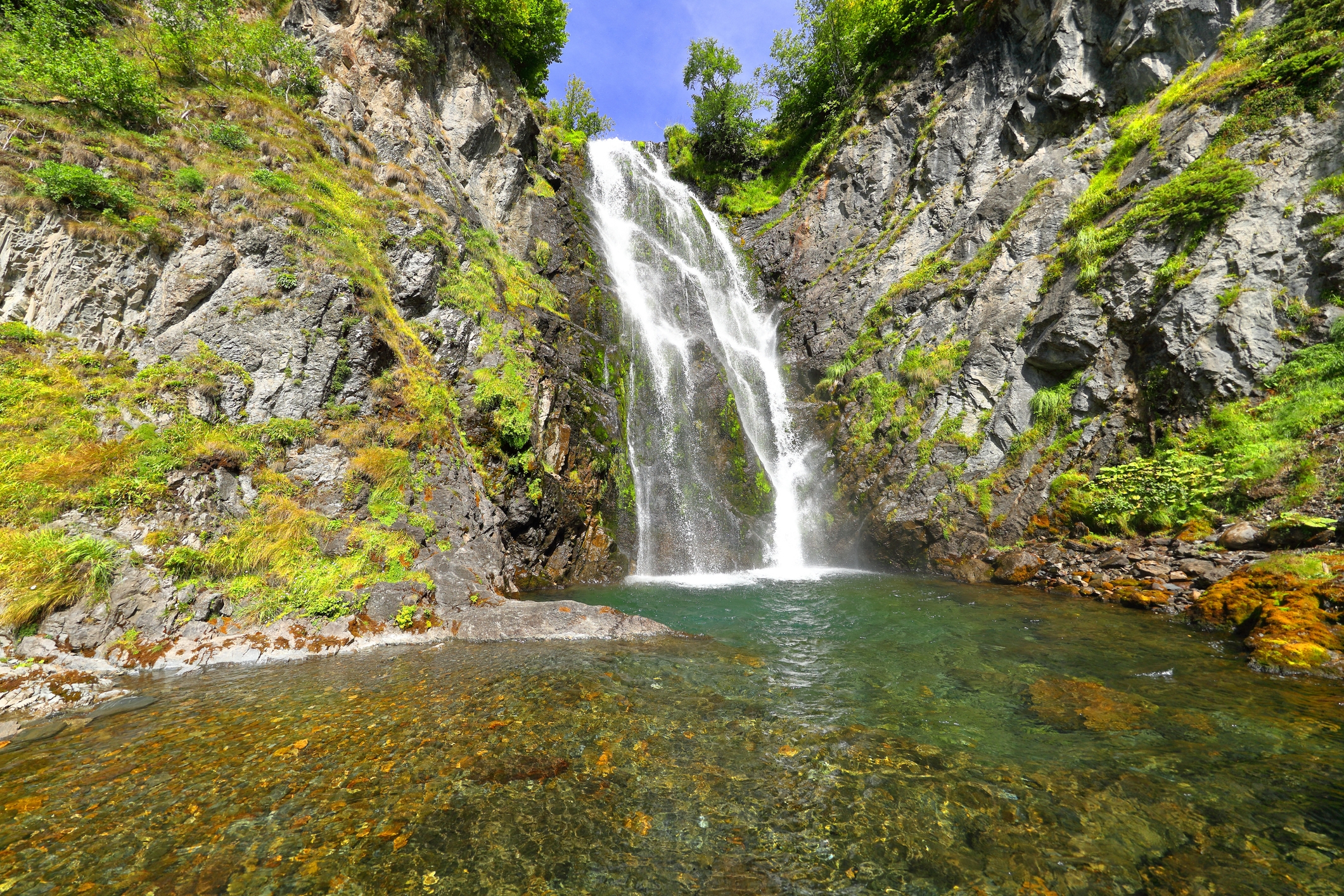 Espectacular Saut deth Pish a la Vall d'Aran