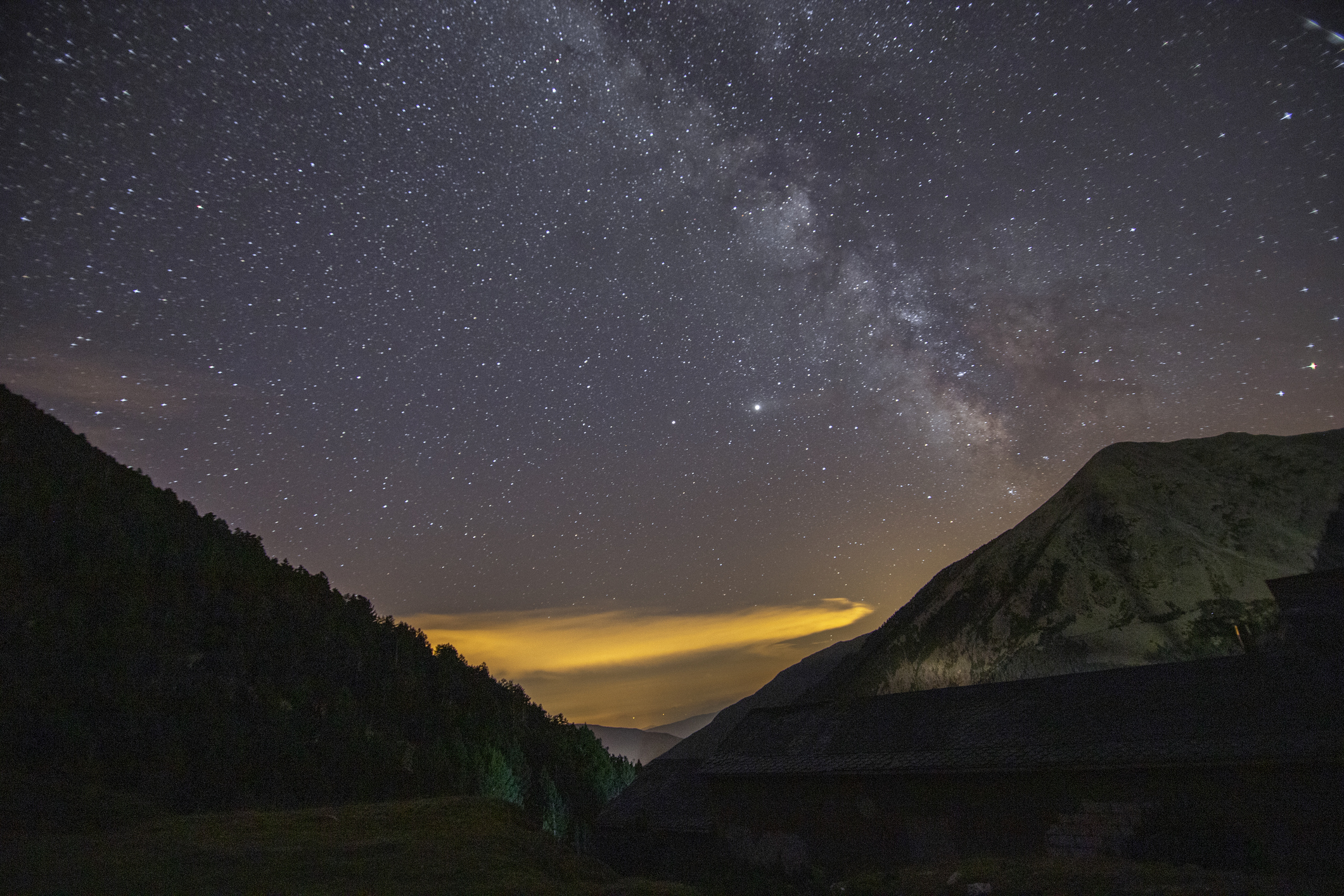 Cel nocturn a Vallter 2000