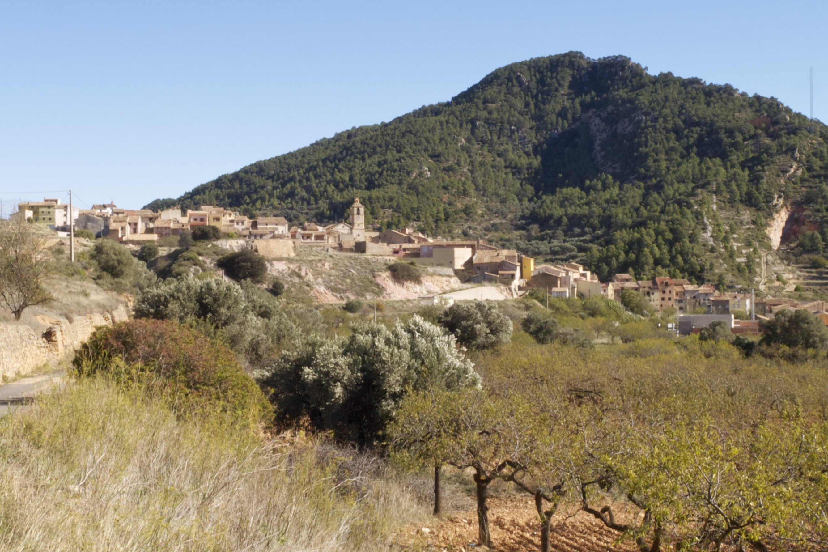 Prat del Comte és el poble més petit de tota la comarca de la Terra Alta