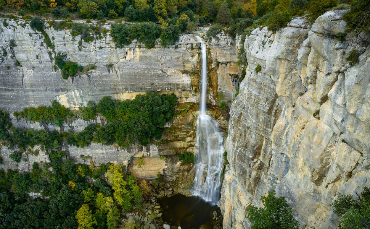 Salt de Sallent de Rupit des del mirador