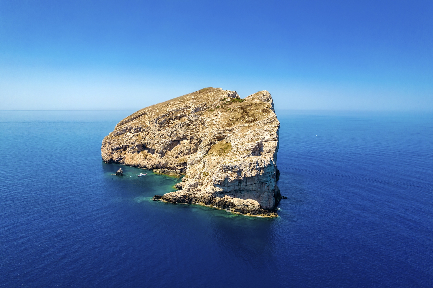 Illot de la Foradada és un dels paisatges més impresionants de Sardenya