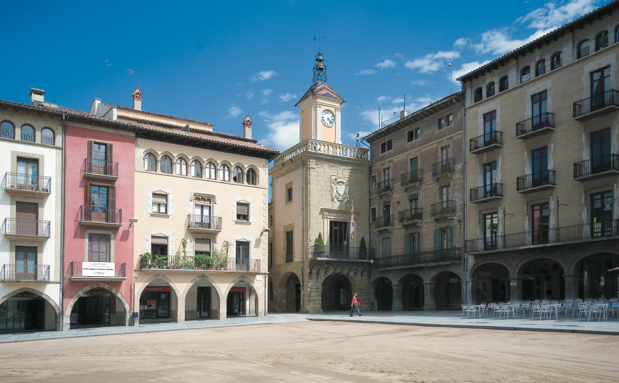 Plaça Major de Vic