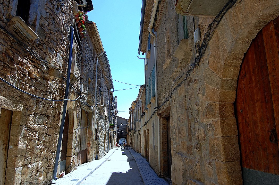 Carrer del Mas de Bondia.