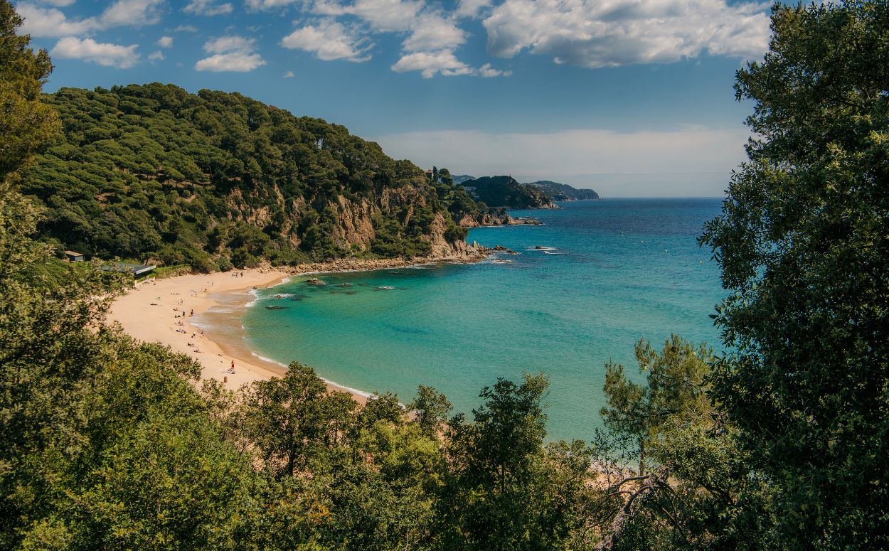 Espectaculars vistes del camí de ronda a Lloret