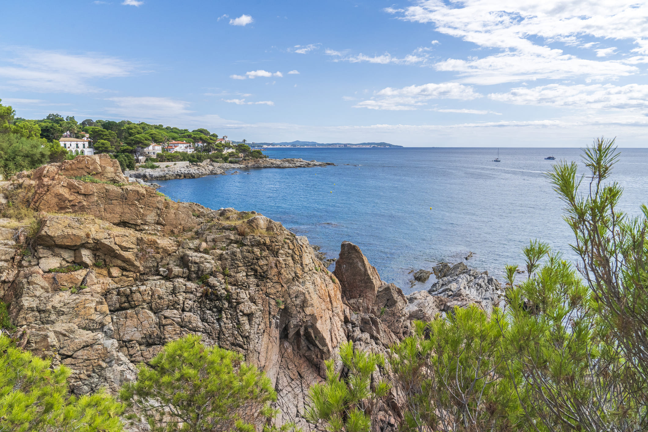 Tram del camí de ronda a Sant Feliu de Guíxols