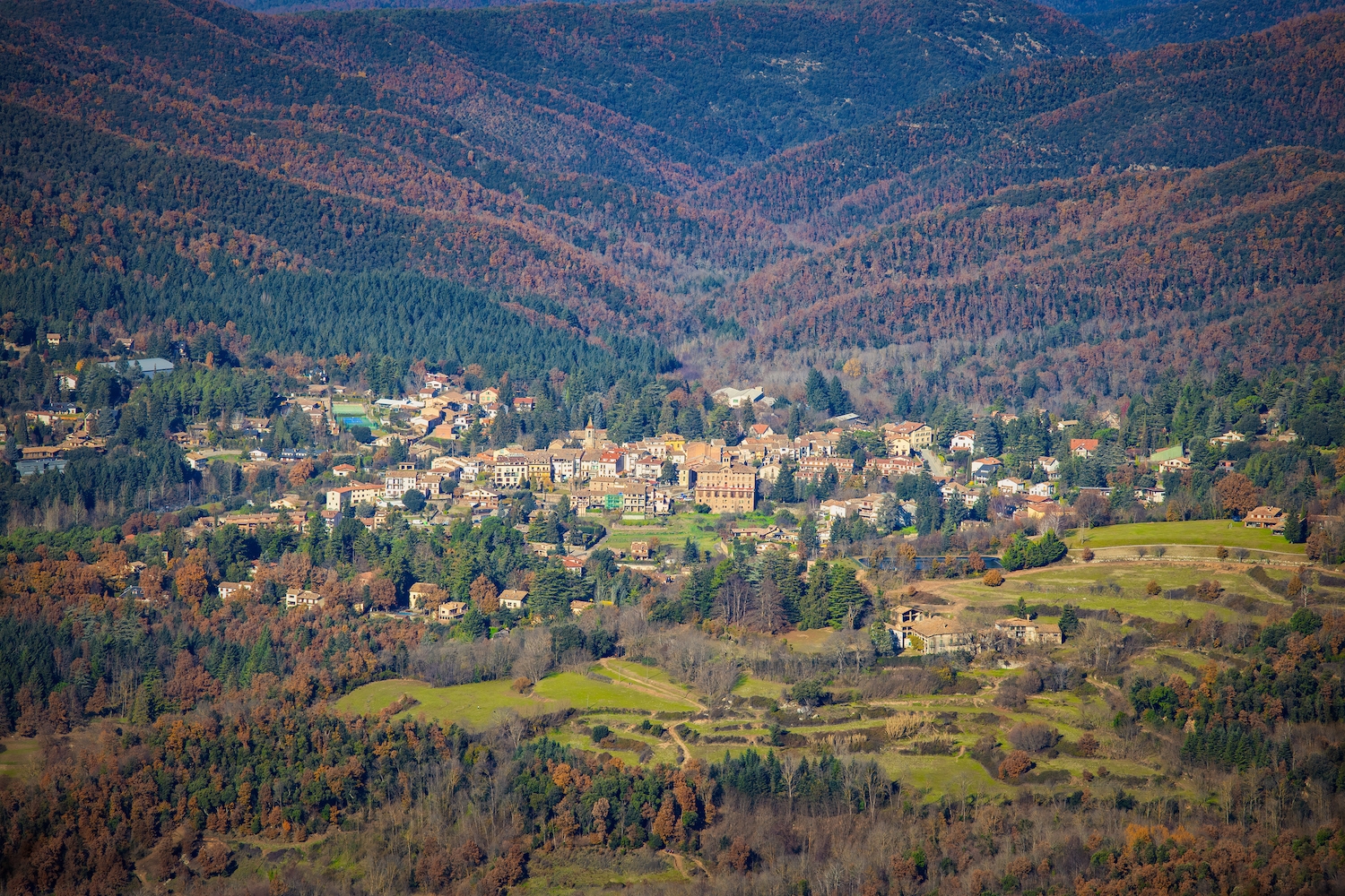 Vista de Viladrau