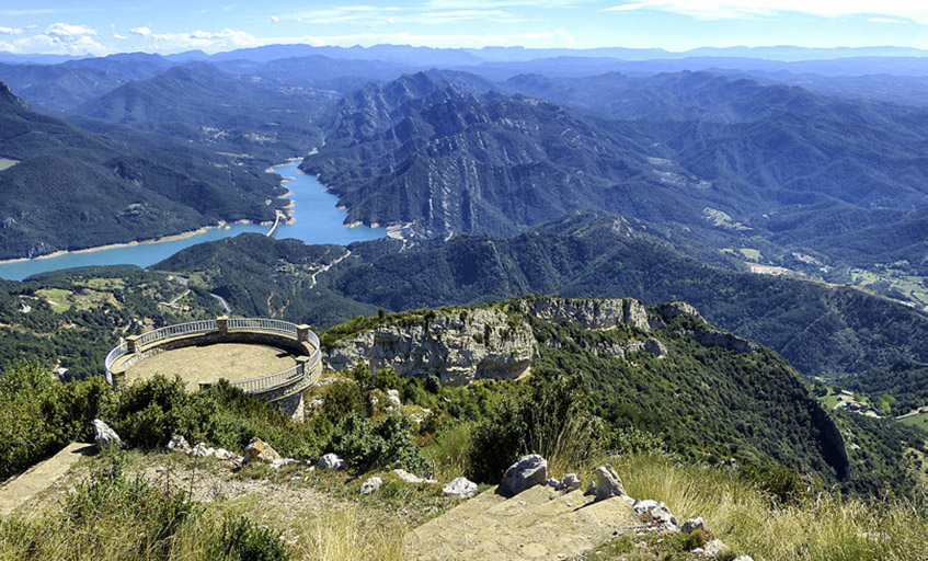 Els miradors d’aquesta ruta regalen una vista impressionant de la Catalunya central.