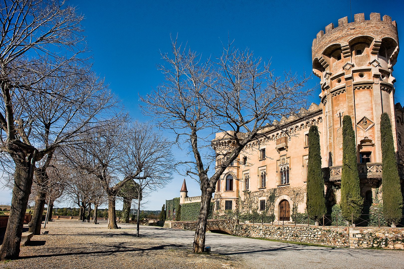 Exterior del castell de Sant Marçal