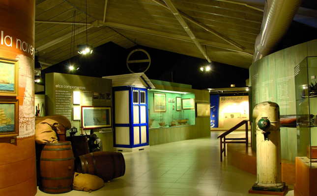 Interior del Museu Municipal de Nàutica del Masnou