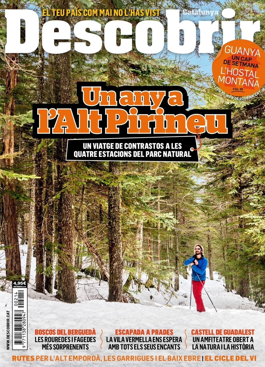 Portada Un any a l'Alt Pirineu - Descobrir 214