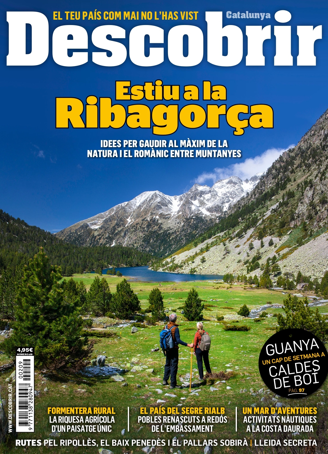 Portada Estiu a la Ribagorça - Descobrir 209 