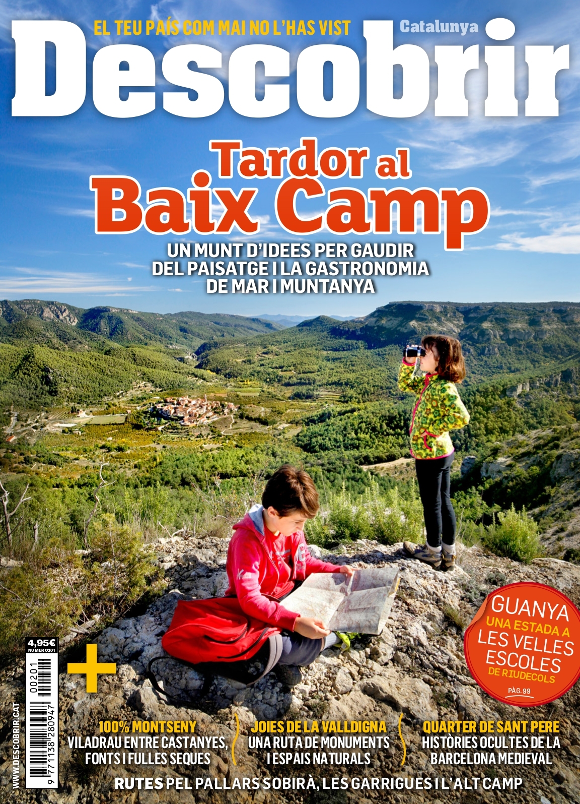 Portada Tardor al Baix Camp - DESCOBRIR 201