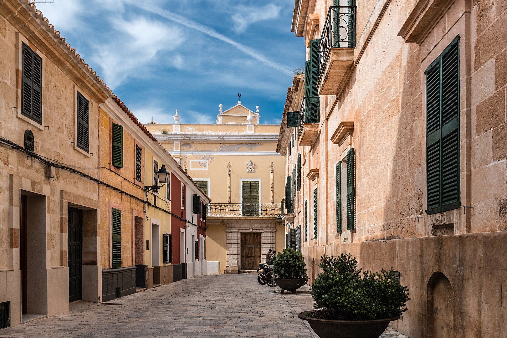 Vista del casc antic de Ciutadella