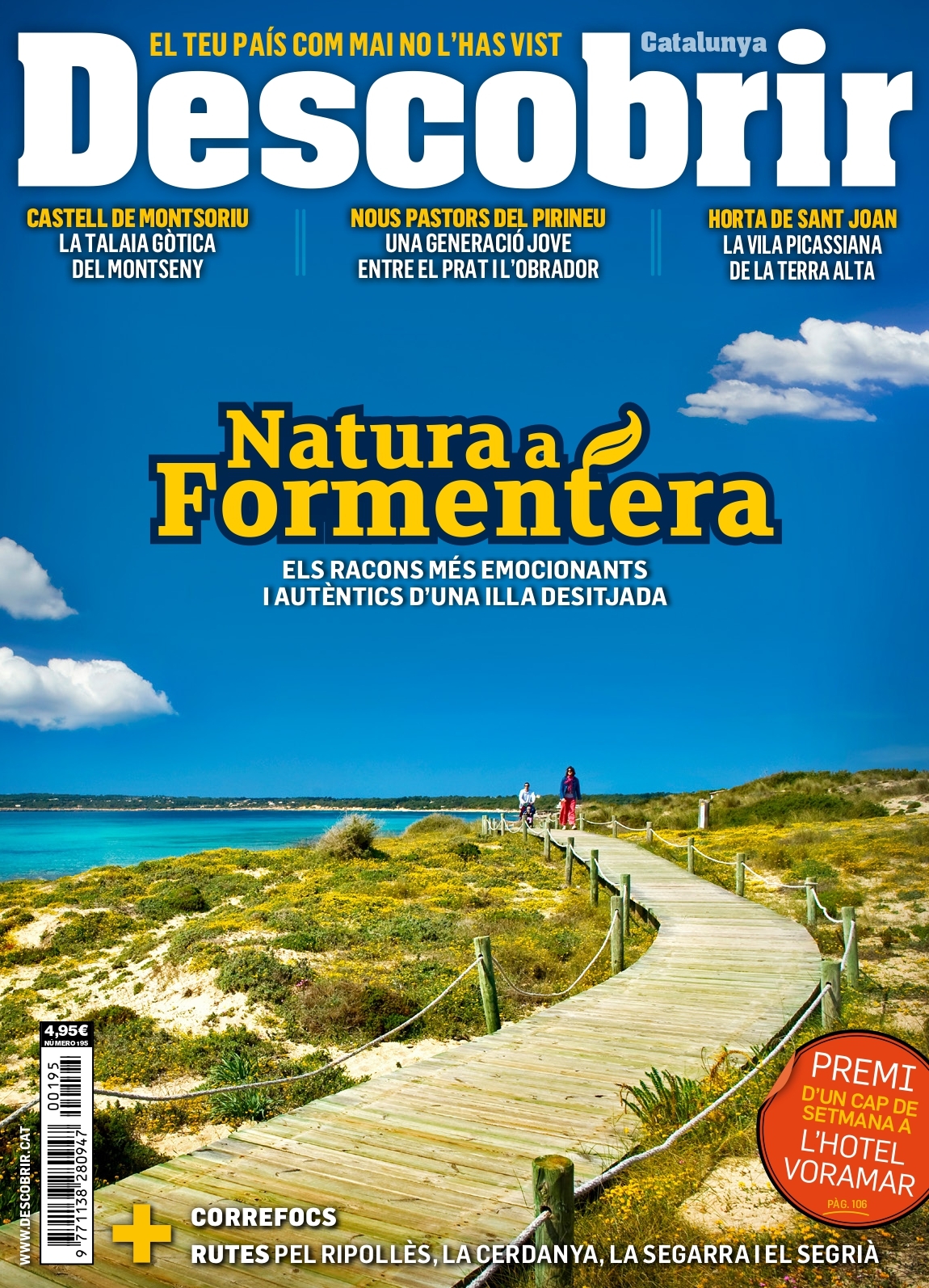 Portada Natura a Formentera - DESCOBRIR 195