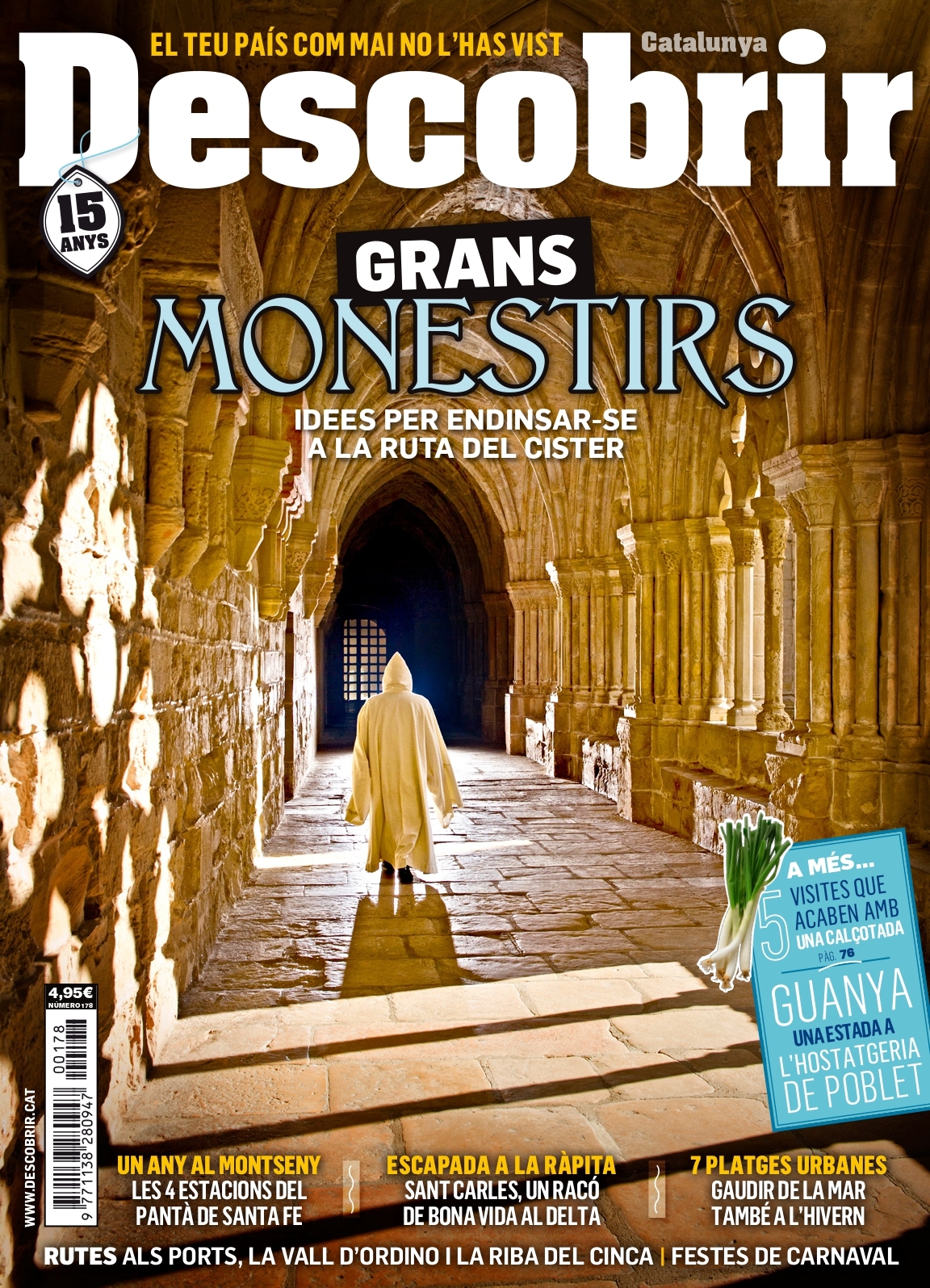 Portada Grans monestirs - Descobrir 178