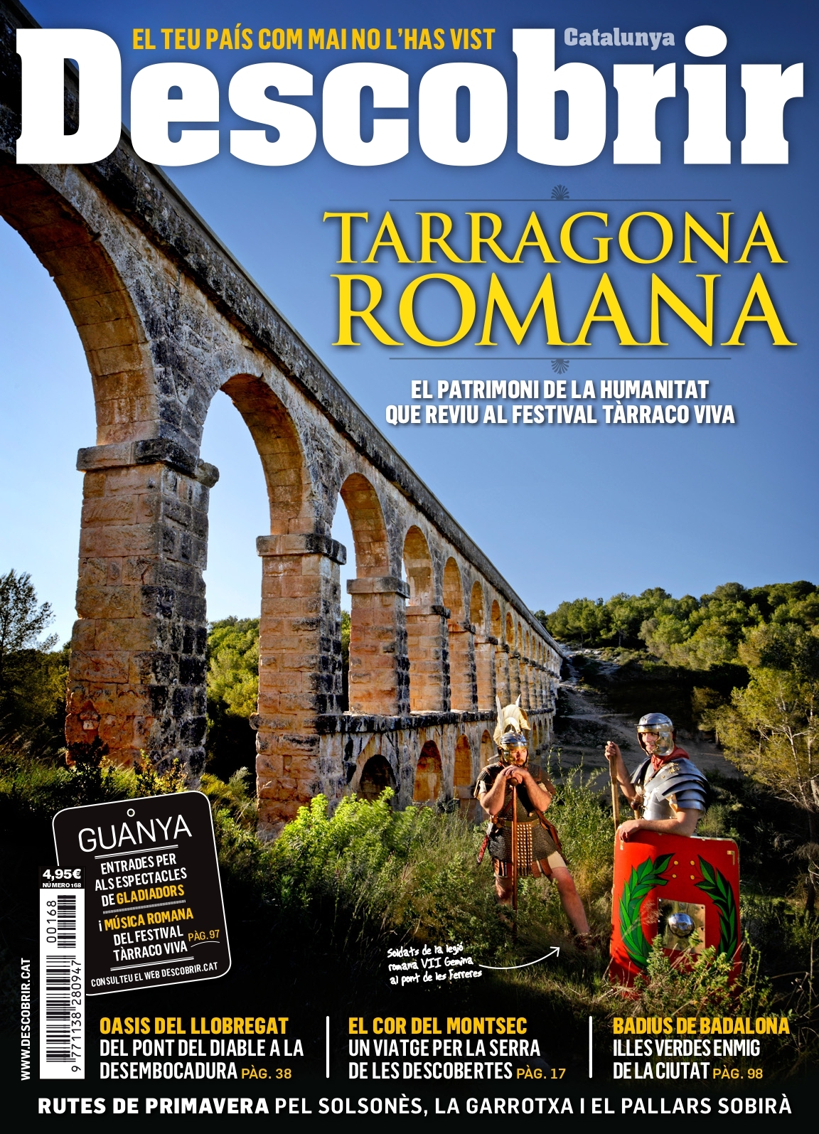 Portada Tarragona romana - DESCOBRIR 168