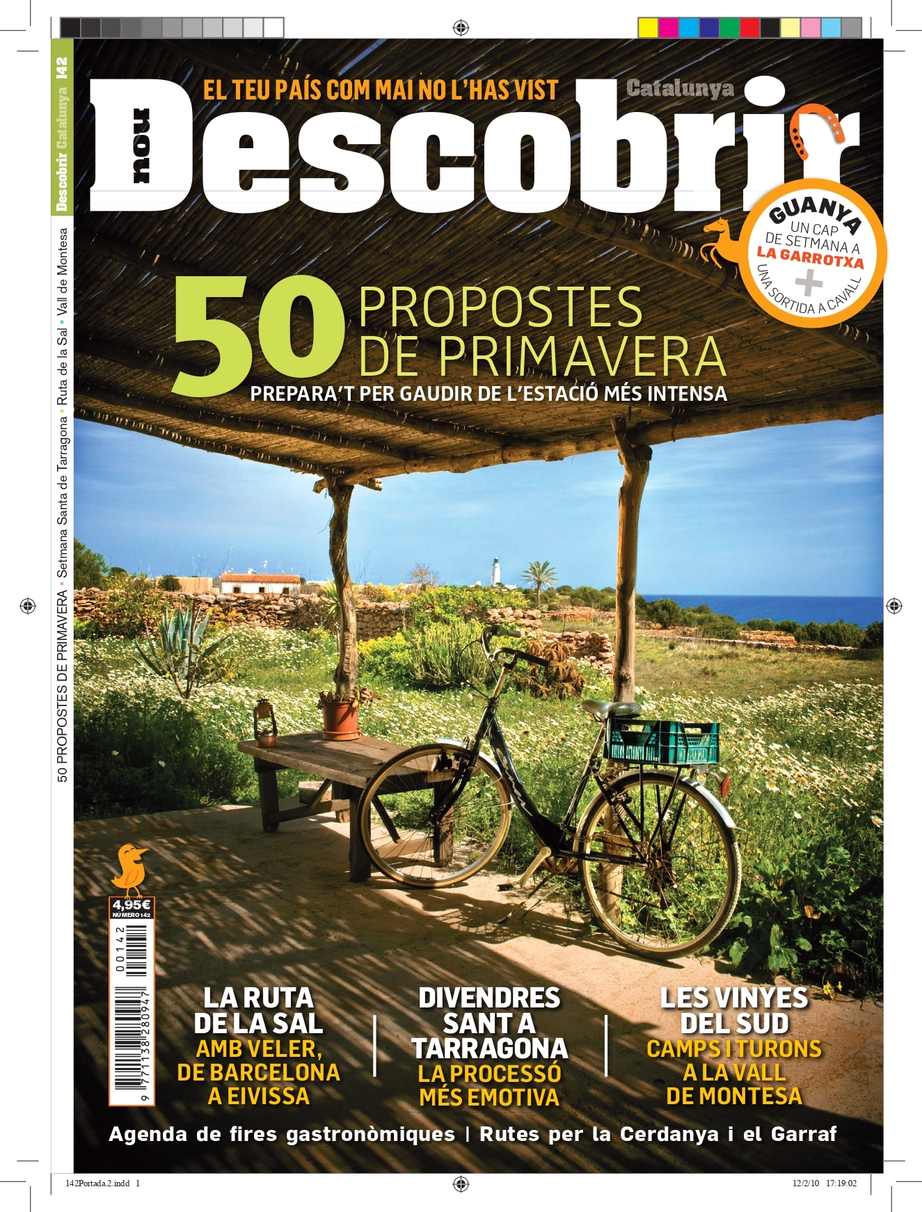 Portada 50 propostes de primavera - Descobrir 142