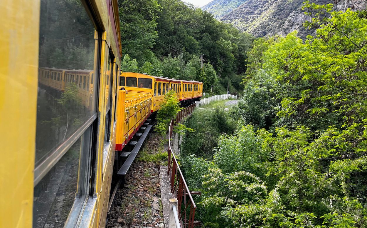 El Tren Groc és l'emblema del Conflent