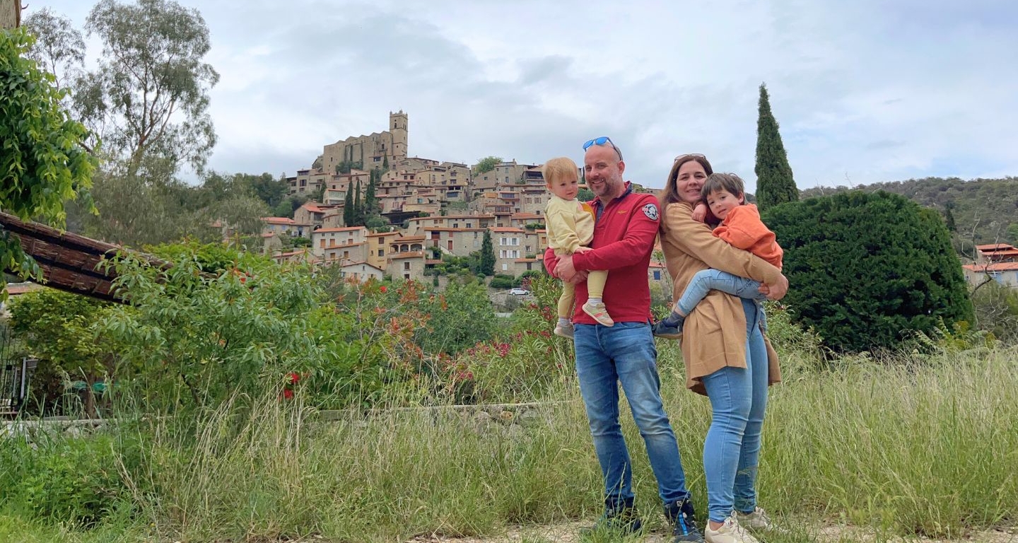 El poble d'Eus està considerat un dels més bonics de França