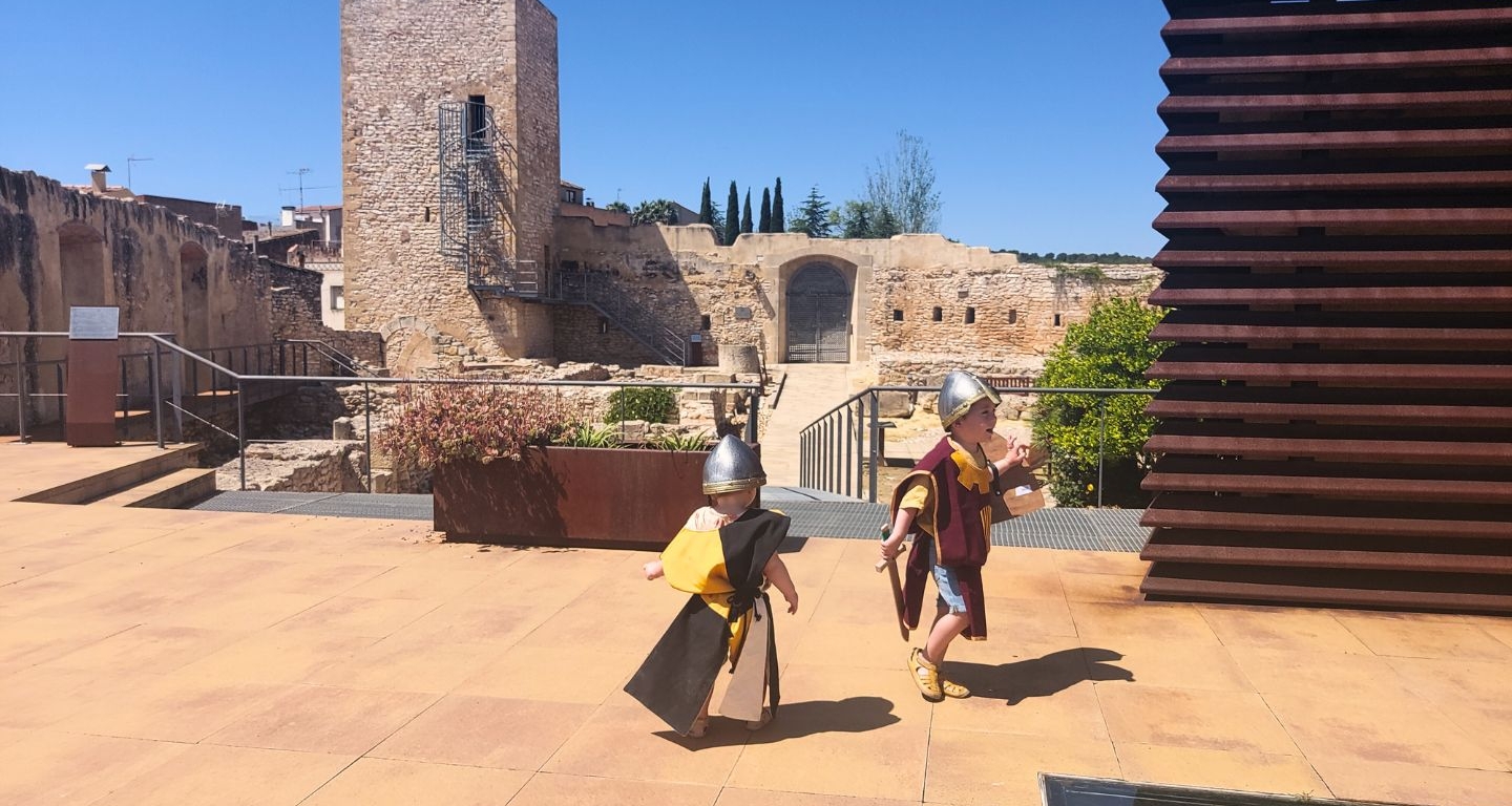 El castell del Catllar acull el Centre d'INterpretació dels castells del Baix Gaià