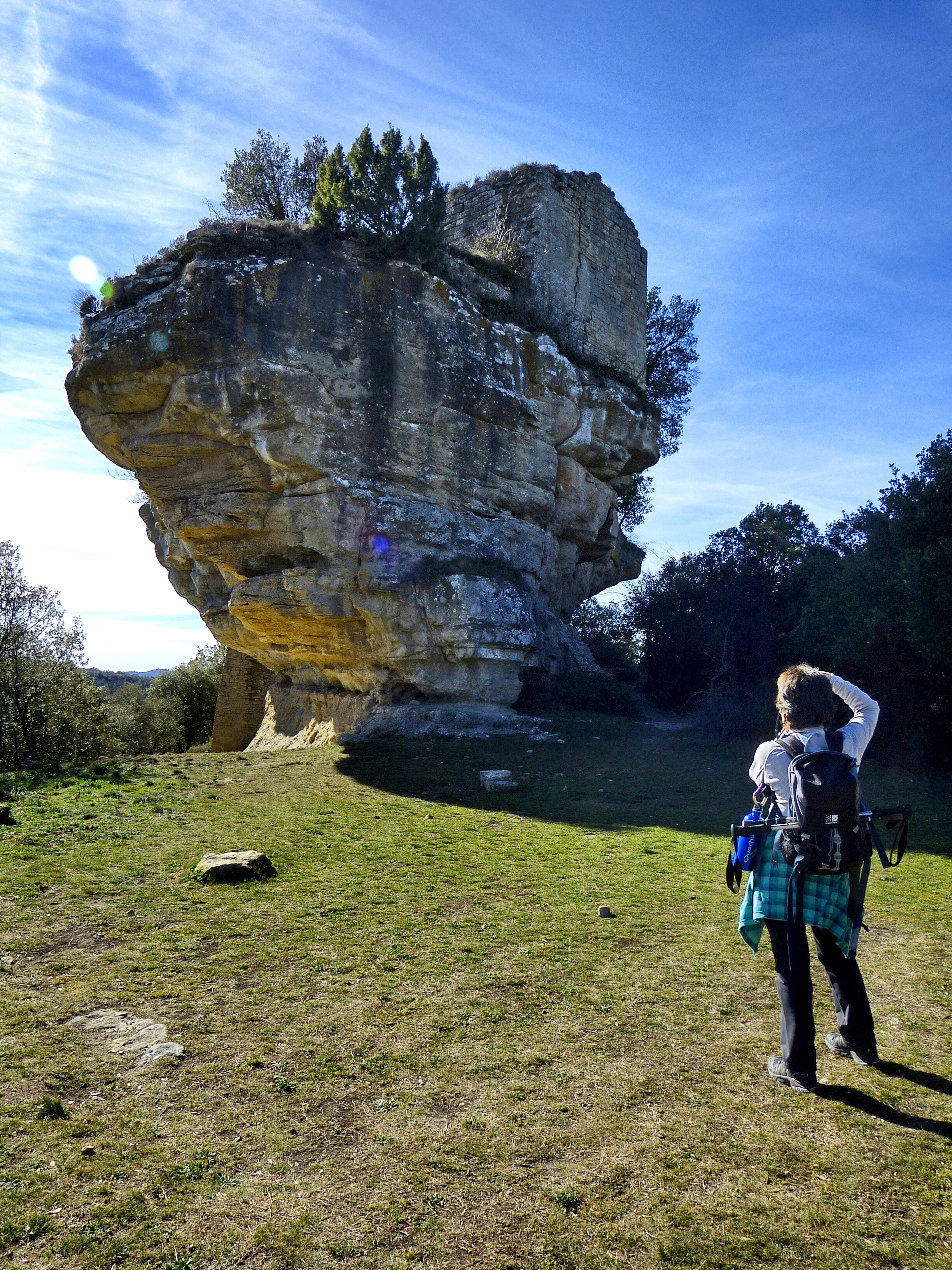 Al singular castell de la Popa partint de Castellcir