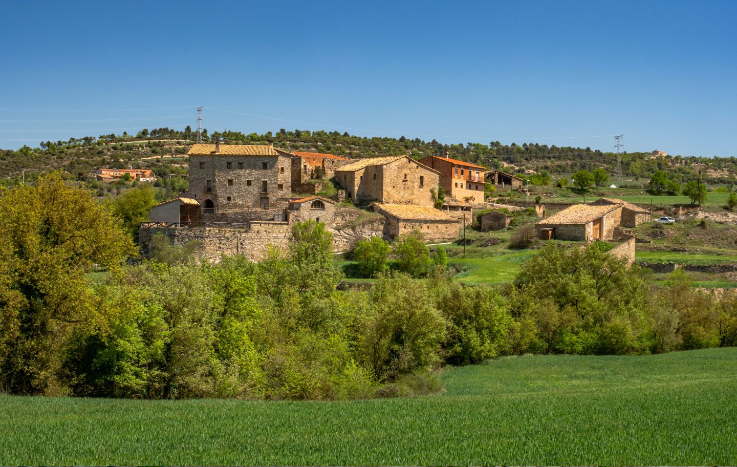 Masies a la Molsosa, municipi del Solsonès