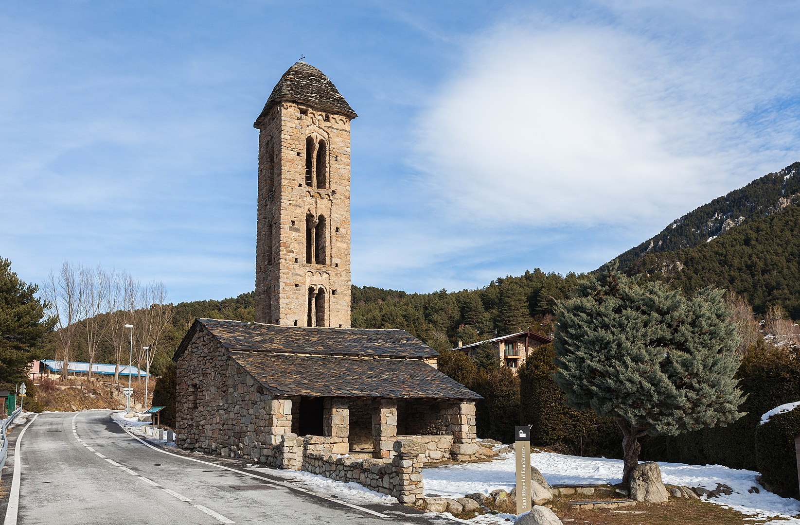 L'església de Sant Miquel d'Engolasters, a Escales-Engordany