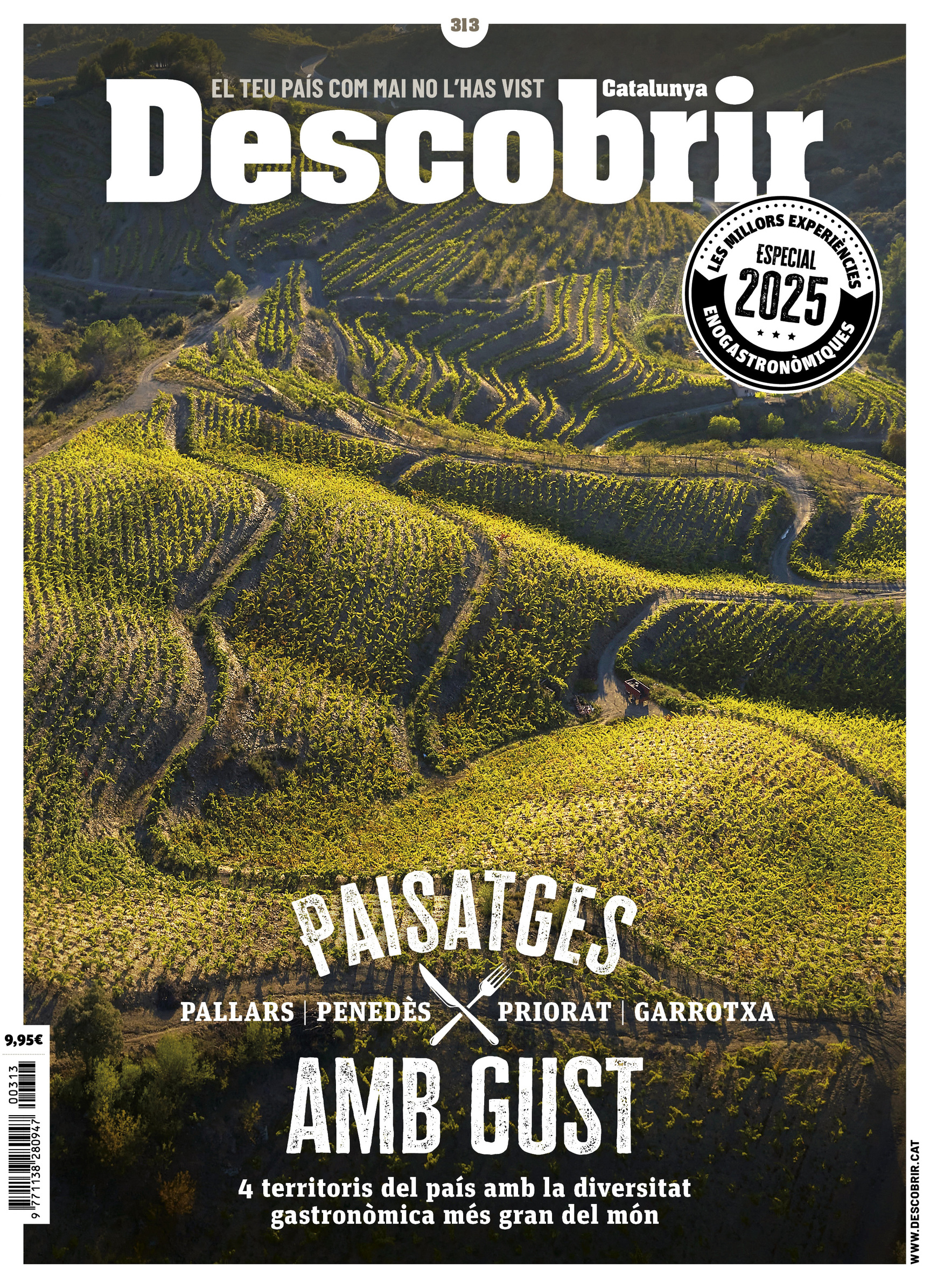 Portada Paisatges amb gust - Descobrir 313