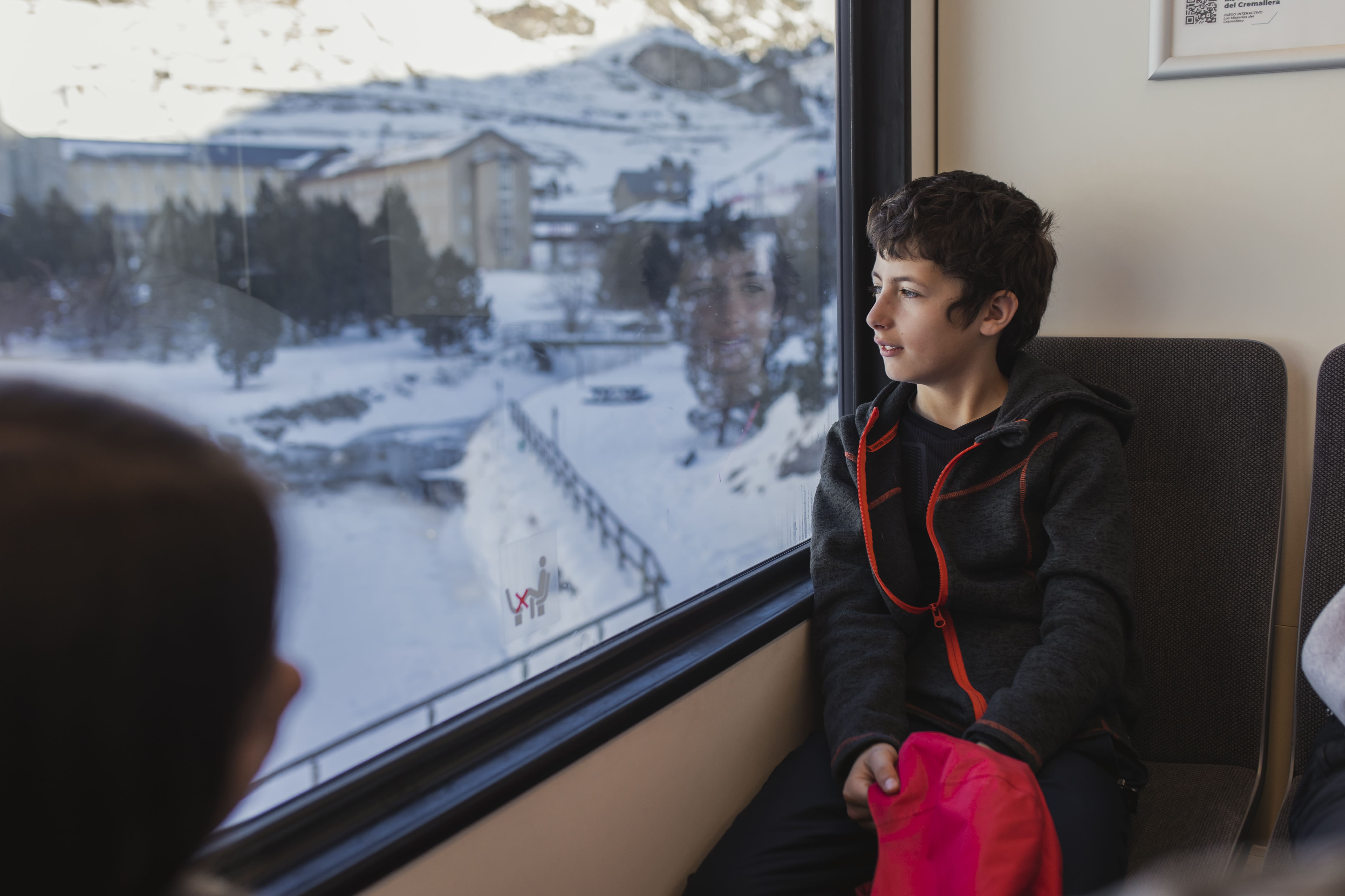 A la Vall de Núria s'arriba amb el Tren Cremallera