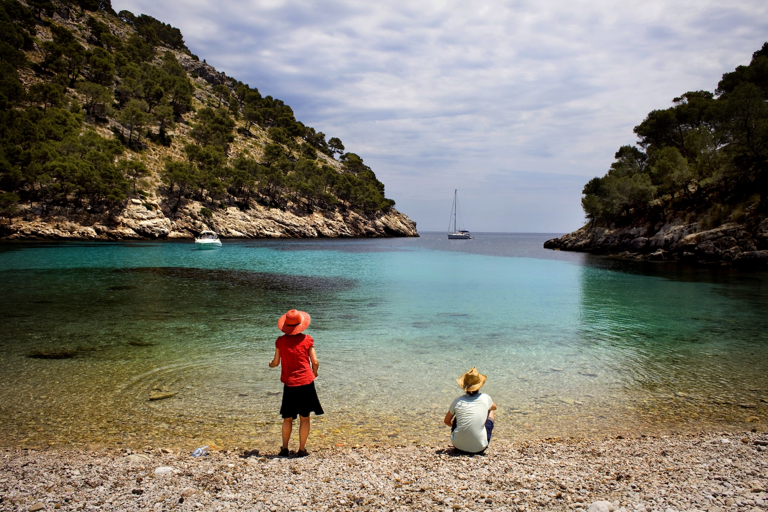 La cala Murta, a la península de Formentor, és una mostra de l’esplendor de la natura de l'illa