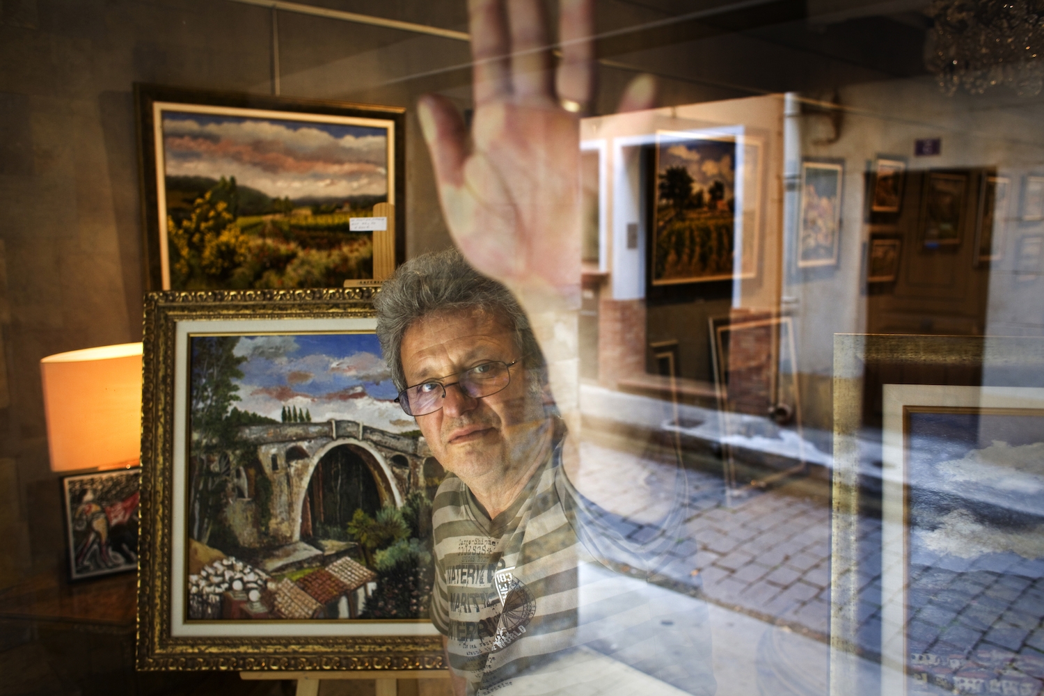 Nombroses galeries d’art i tallers de pintors, com el de William Fenech, són els testimonis de la intensa vida artística que encara bull a Ceret