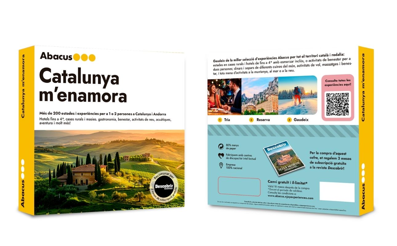 Subscriu-te al Descobrir i guanya la capsa d'experiències 'Catalunya m'enamora'