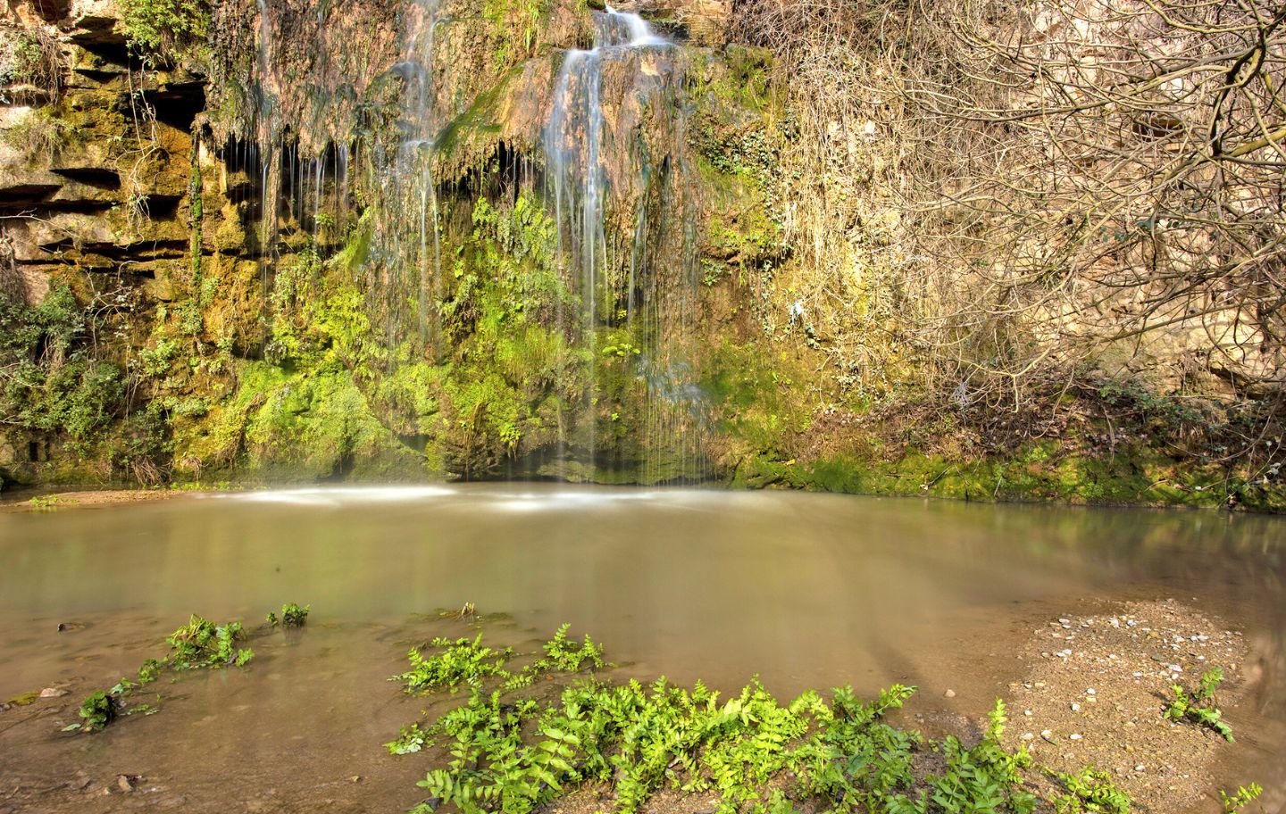 El gorg Negre, situat al torrent de Vall-llosera